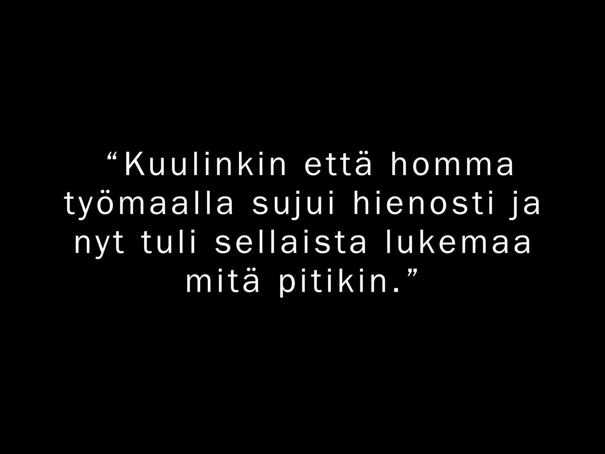 Sanottua, Ei Nimiä2